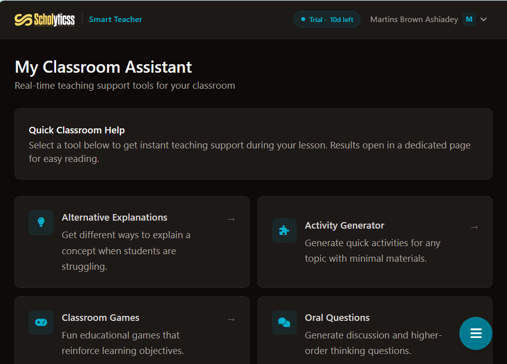 Classroom Assistant